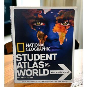 National Geographic Student Atlas of the World 3rd Ed 2009 Homeschooling Maps